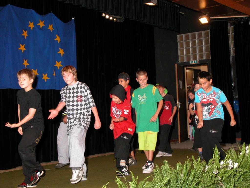 Tag der Städtepartner, Tanzschule Wöbbekind auf der Bühne