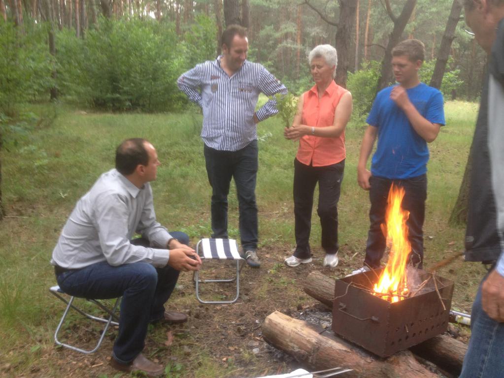 Empfang vor den Toren Kovels