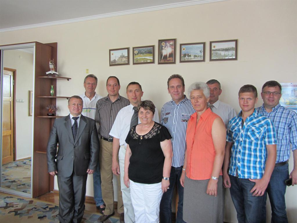 Empfang beim Bürgermeister