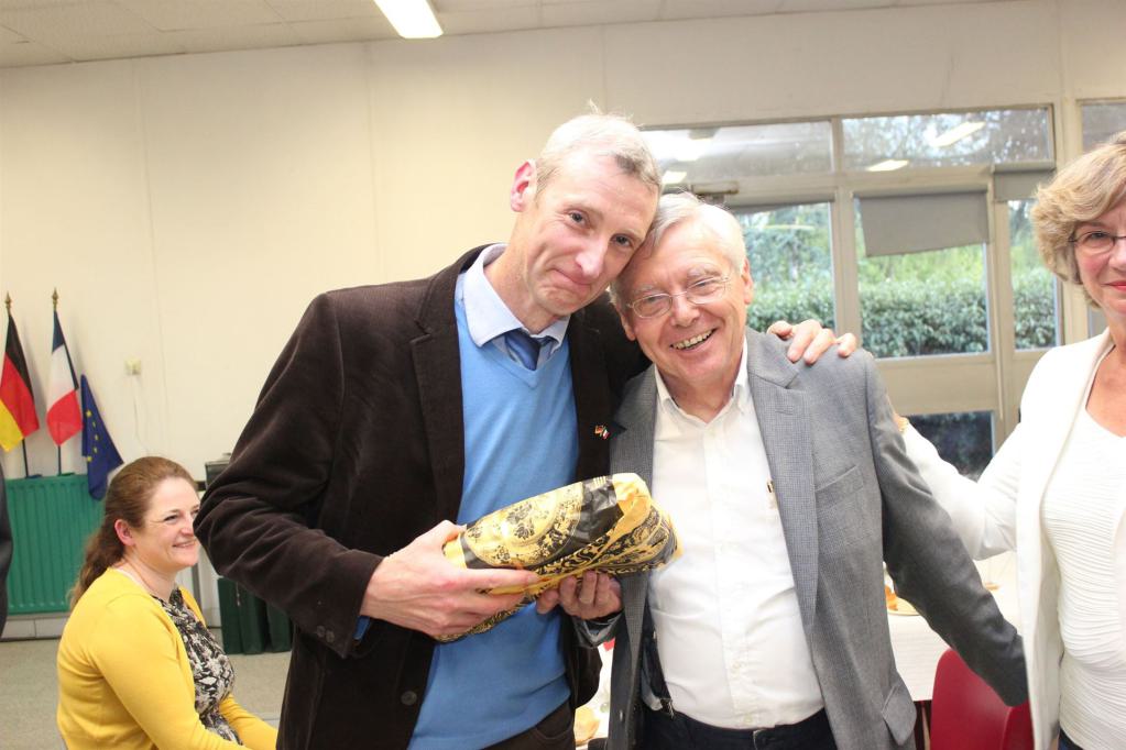 Dr. Tony O'Brien (li.) und Christian Haller